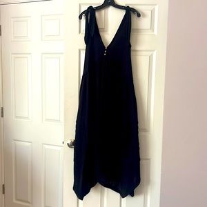 Free people in perfect condition, worn once black maxi dress